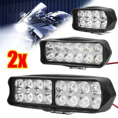 8/12/16LED Car Work Lights 12V Universal Off-road Vehicle Truck Driving Modified Headlights Motorcycle Fog Headlights DRL Lamp