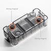 Fishing Accessory Container Magnetic Lures Box, Splicing Glow in Dark Clear