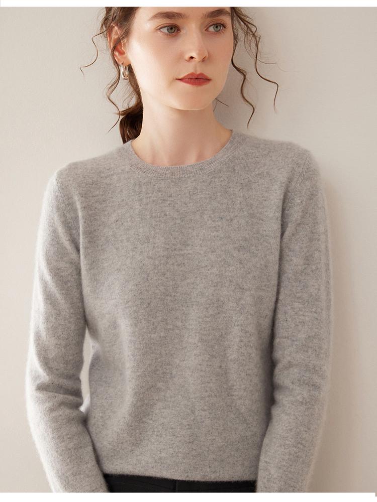 Women's Premium Pure Wool Slimming Knitwear Top