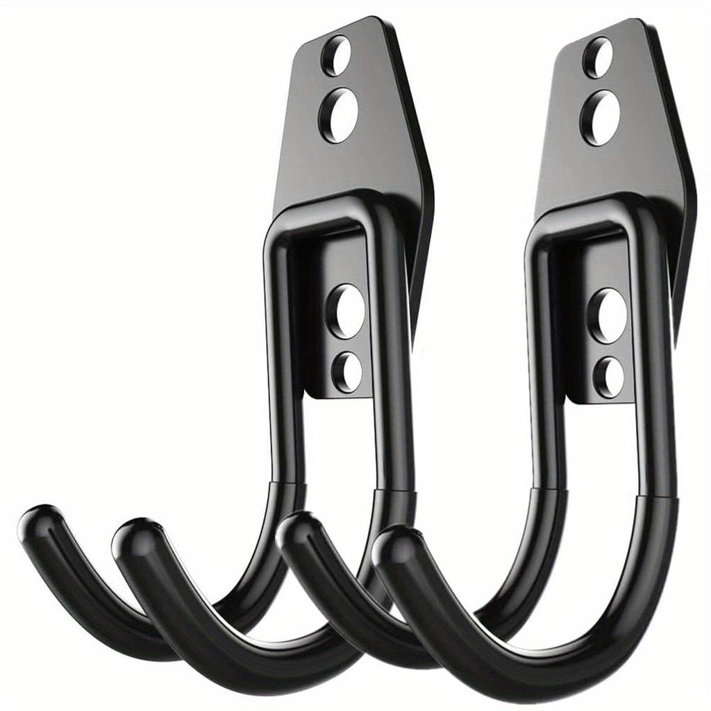 1PC Garage Storage Utility Hooks, Garage Garden Tool Organizer, Hanging Utility Wall Mount Hooks, Heavy Duty Tool Storage Organizer