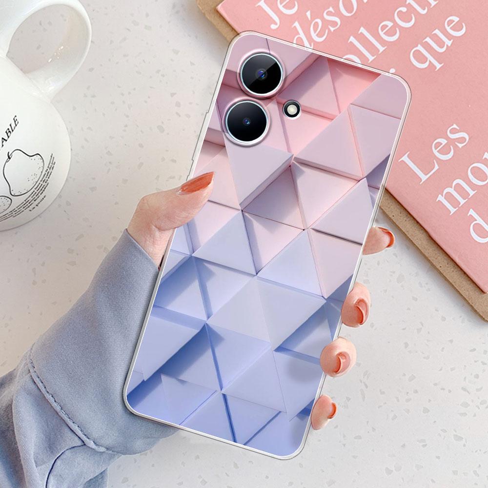 Per Custodia Realme Note 60 Per Copertura Realme Note 50 Bumper Antiurto Trasparente Morbido Silicone Custodia Telefono per Realme Note60 50 Funda