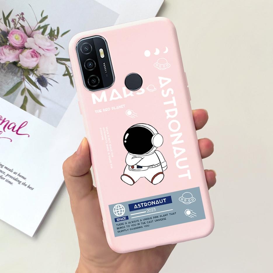 For Oppo A53 A53s Case Cute Fashion Cartoon Painted Cover Soft TPU Phone Case For Oppo A53s A 53 S OppoA53 S Fundas Coque Bumper