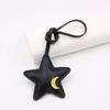 Innovative Star Shaped Keychain Lightweight PU Bag Pendant Stylish Bag Charm for Modern Lifestyle Home and Car Decors
