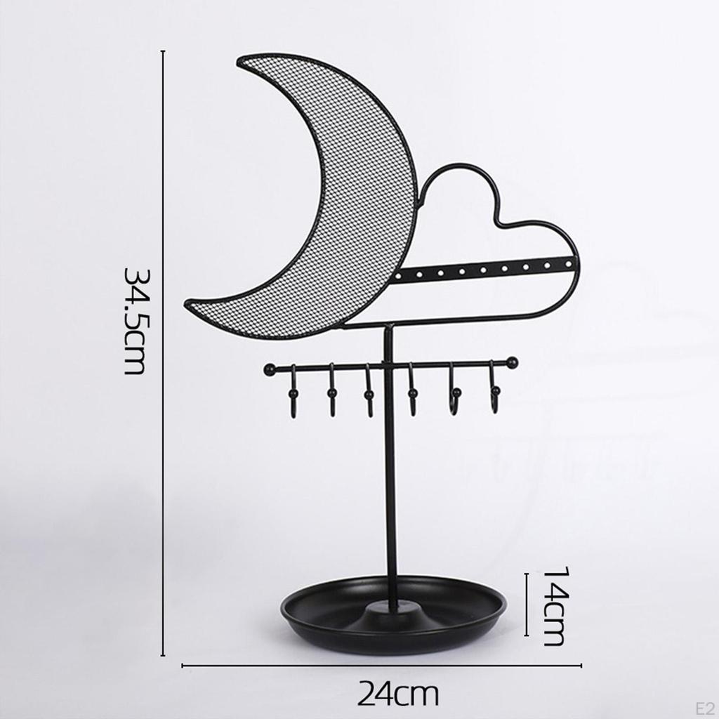 Jewelry Display Stand, Fashionable Rack, Earring Storage Rack for Bedroom, Ring,