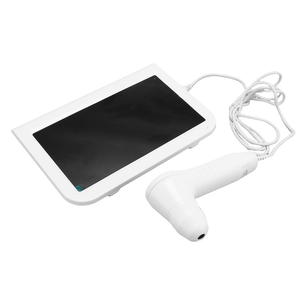 10.2 Inch Skin Scalp Detector Rechargeable 50X 200X Lens Hair Follicle Detector for Nails Hair Skin 