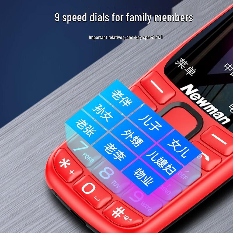 Newman K99 4G Rede Total Telefone para Idosos (Versão CN)