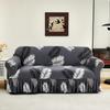 1pc Flower Printed Elastic Sofa Cover Antidirty Spandex Sofa Cover Furniture Protector for Bedroom Office Living Room Home Decor