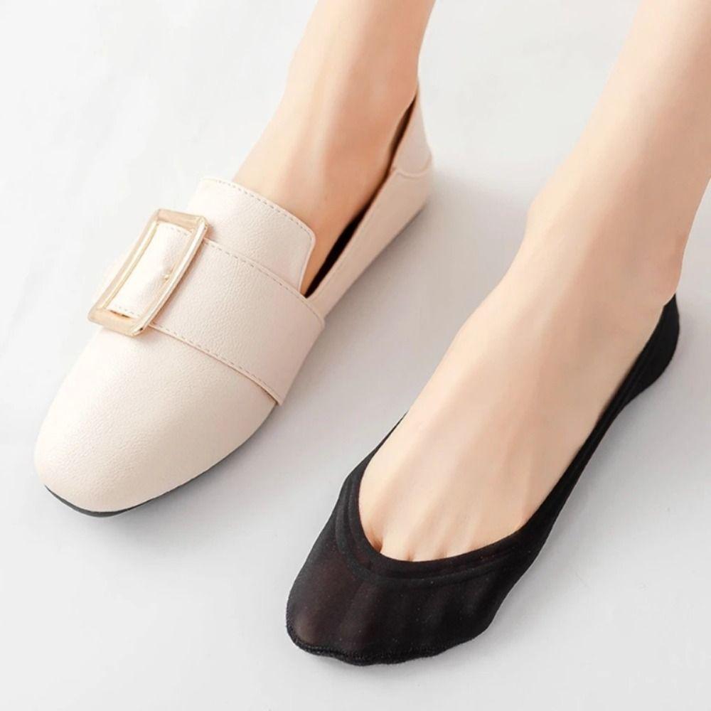 Silicone Invisible Socks Ultra-thin Non-slip Sock New Ice Silk Boat Socks