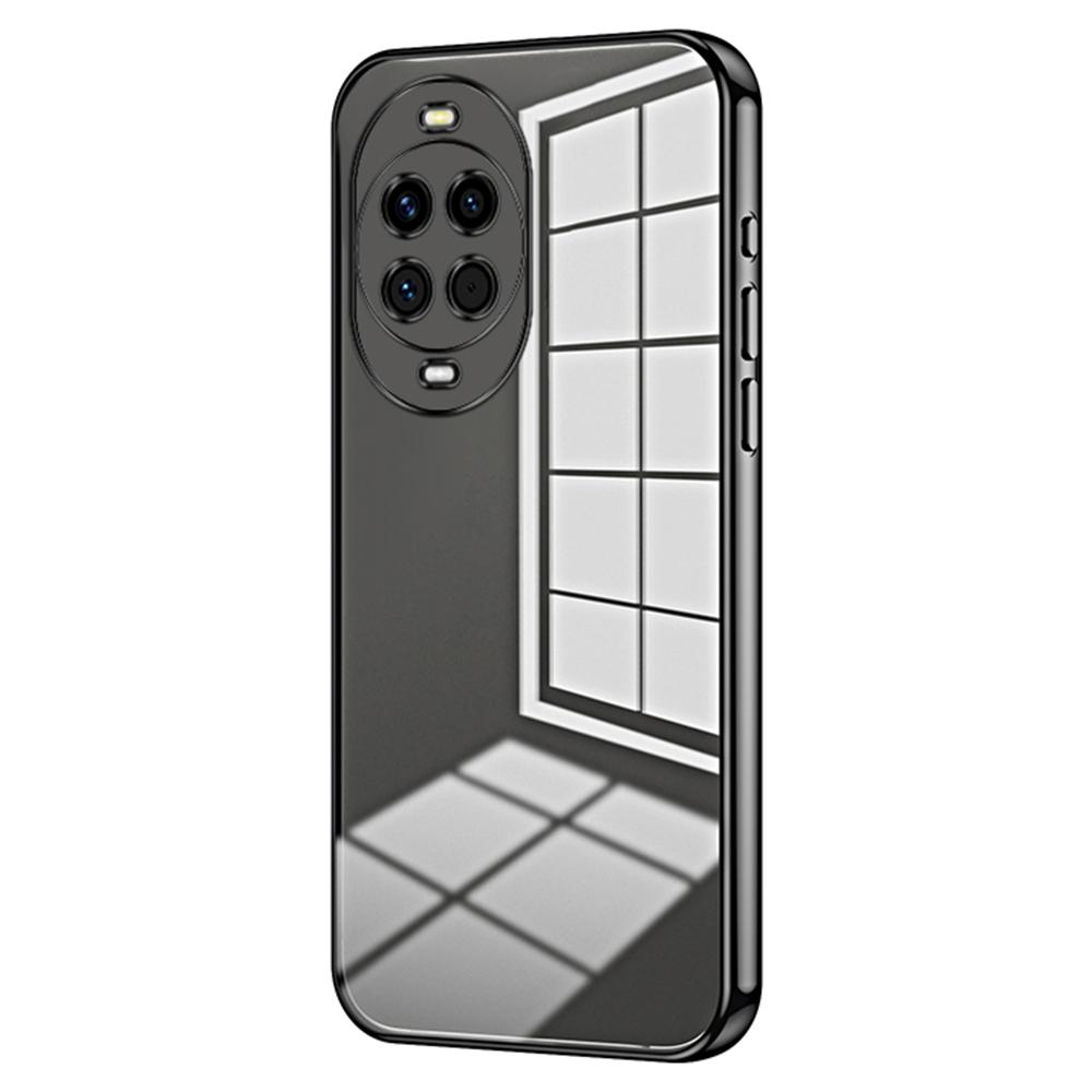 

Чехол для Huawei nova 14 5G, гальванизированная рамка, мягкая TPU накладка для телефона Black