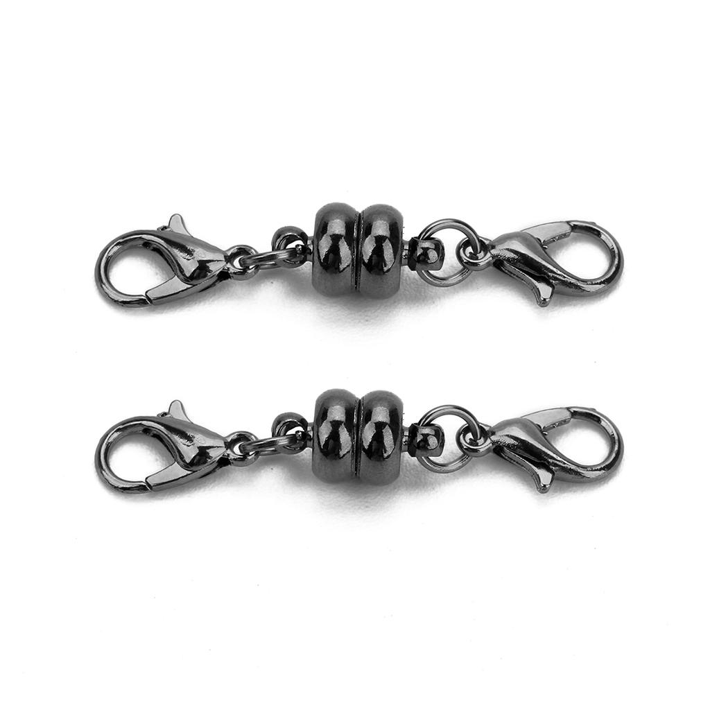 10pcs Copper Magnetic Clasps With Lobster Clasps Connectors For Jewelry Making DIY Necklaces Bracelets Clasp Hooks Accessories