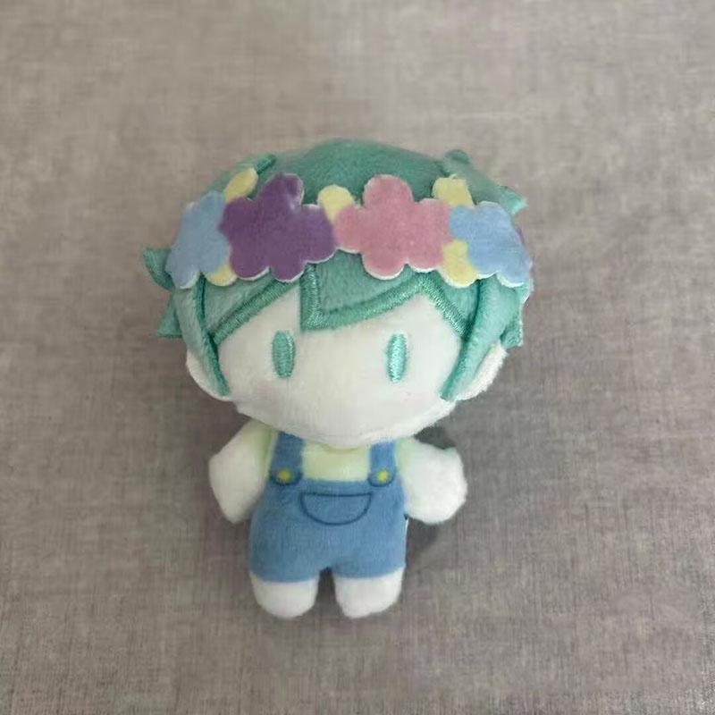 10 cm Jeu Omori Peluche Poupée Amis Jouet en Peluche Pendentif Basil Kai Poupée Peluche Cadeau Collecte Cadeau de Noël 10cm gray