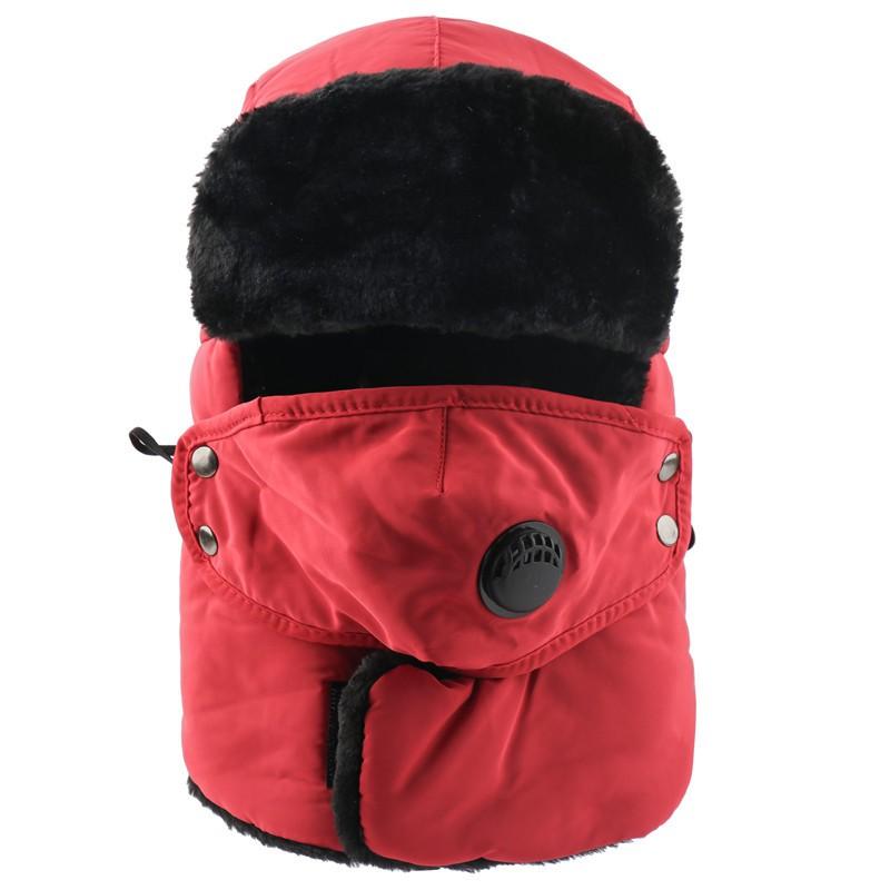 Winter Warm Waterproof Windproof Beanie Hat With Breathable Valve Cycling Skiing Outdoor Use
