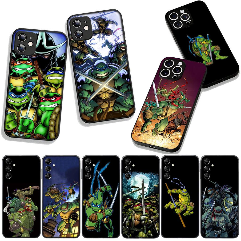 Kryt Case Ninja Comics Turtles Anime pro Apple iPhone 17 16 11 Pro XS Max SE2 XR 6 7 8 Plus 16E SE 2020 Air Phone Casing