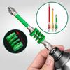Rainbow Spring Screwdriver Bit 65mm/90mm/110mm Strong Magnetic Anti-Slip Cross Phillips Head for Electric Drill Screwdrivers