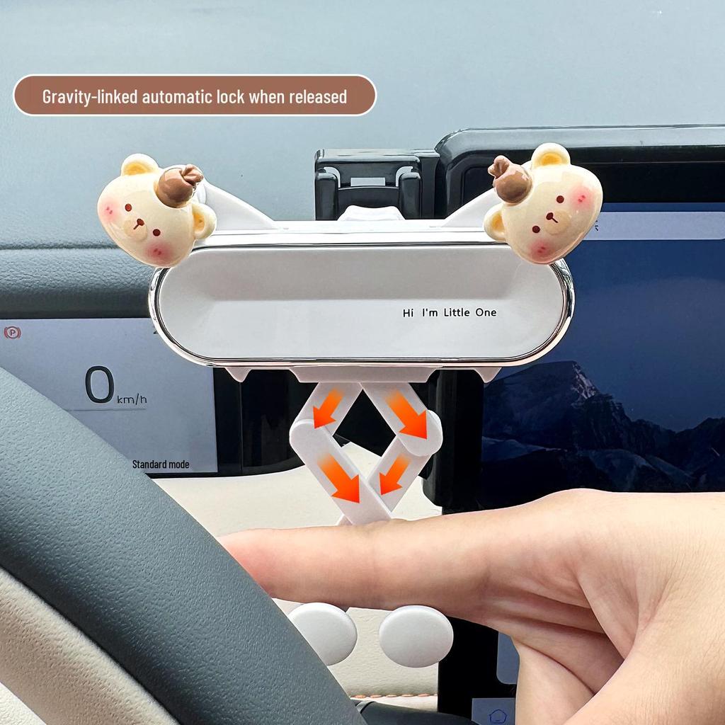 Wuling Bingo S Car Air Vent Phone Holder for 25 Models - Navigation & Decorative Accessory