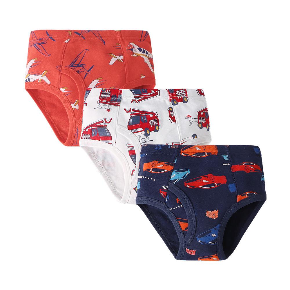 Mutandine da Bambino in Puro Cotone con Dinosauri - Pantaloncini Cartoon per Toddler e Bambini