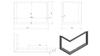 Frame for VNL/810/410 Fireplace Stove Frame Width 35 Mm