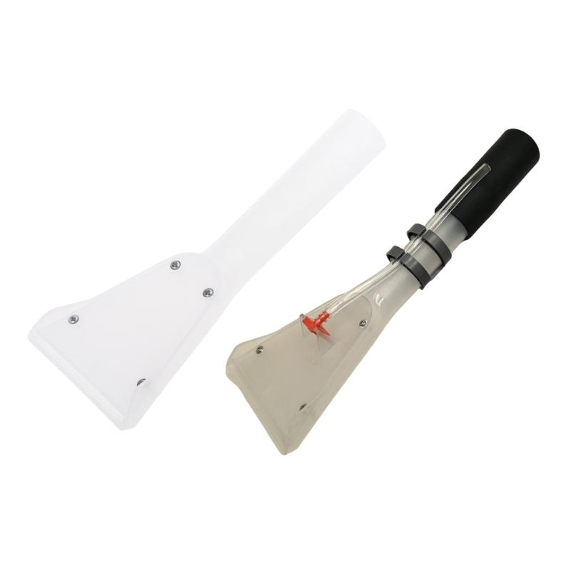 Multipurpose Sprayer Vacuum Extractor Nozzle Head Carpet Sofa Machine Clear Scraper Head Household Cleaning Tool