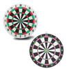 Dart Board Set with 2 Steel Tip Darts Double Side Staple-Free Dartboard Throwing Foam for Play Battle Game Party Supplie