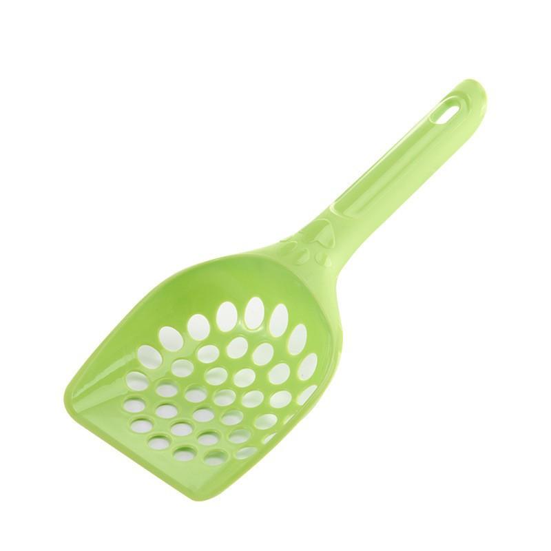 Litter Scoop — The Waste-Cleaning Tool | Large-Sized, Minimalist Design | Metal Shovel With Fine Sifting Holes | Premium Pet Supplies