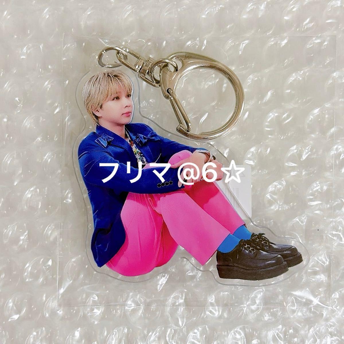 Used [New and unopened] M!LK Taichi Shiozaki Sitting Acrylic Key Chain Akkey SMILE POP! Smartphone