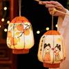 Traditional New Year Lantern Good Luck LED Lighting Ancient Style Lantern Handmade Decorative Luminous Lantern Year of The Horse
