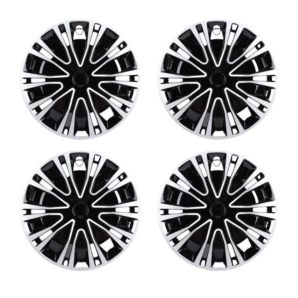 4 STÜCK Radkappe 14 Zoll Stilvolles Clip-On-Design R14 Radnabenabdeckung Ersatz für AX