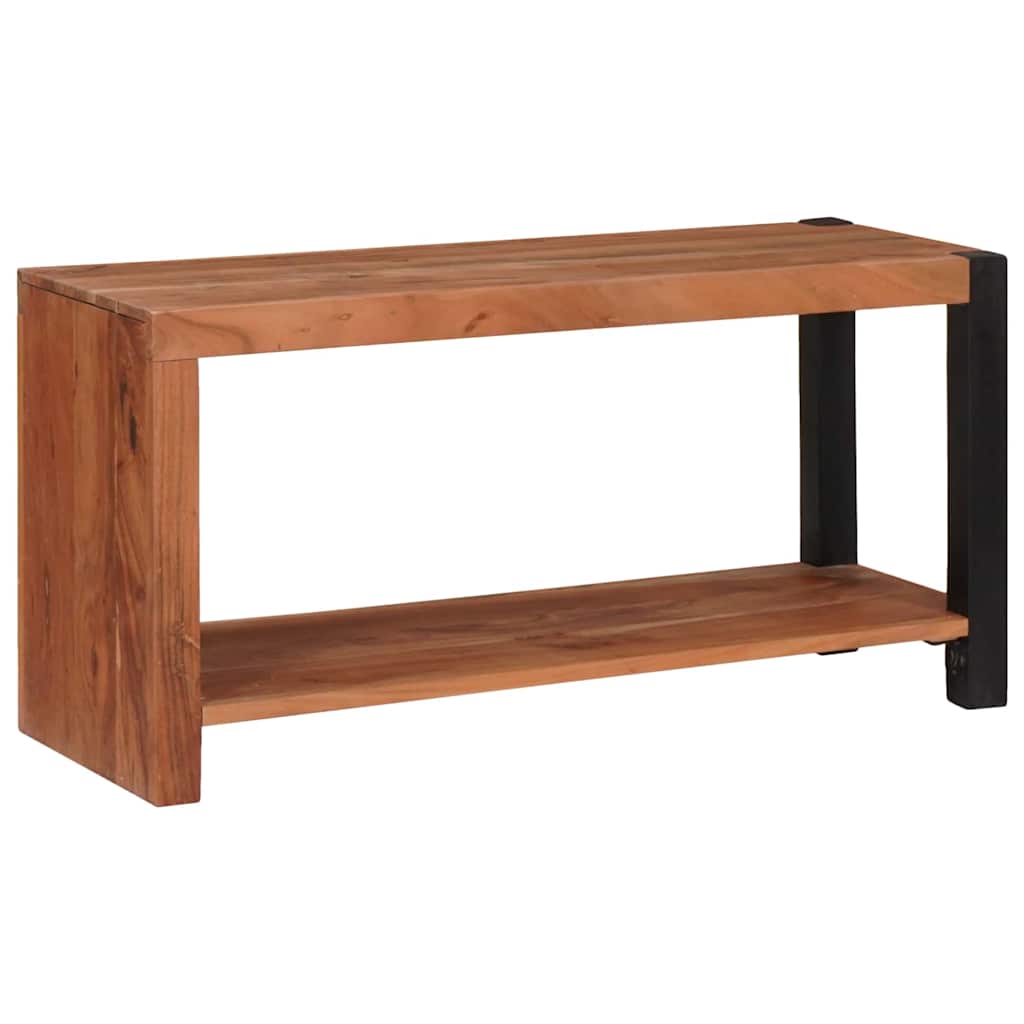 Bookshelf Brown 80 X 30 X 40 Cm Solid Acacia Wood
