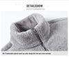 2026 Women's Casual Solid Coral Fleece Stand Collar Hoodie Jacket