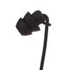 Einseitiger Ohrhörer mit Mikrofon, In-Ear-Stereo auf Mono, einseitiger Kopfhörer, 3,5-mm-Buchsen, Metall, Geräuschisolierung
