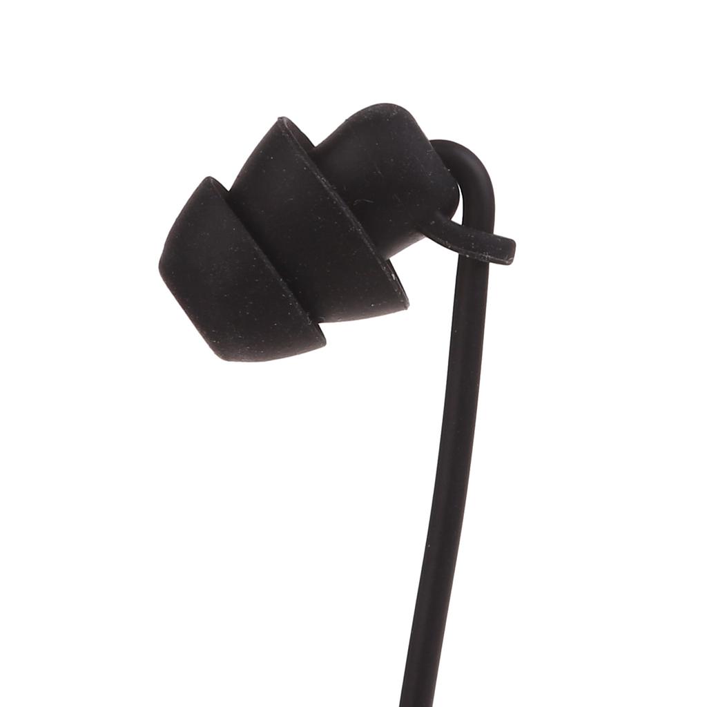 Einseitiger Ohrhörer mit Mikrofon, In-Ear-Stereo auf Mono, einseitiger Kopfhörer, 3,5-mm-Buchsen, Metall, Geräuschisolierung
