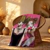 Anime N-NANAS Throw Short Plush Throw Blanket Soft Skin-Friendly Multi-Scene Home Office