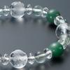 Buddhist altar shop Takita Shoten Special bracelet prayer beads Four Gods Bracelet Indian jade and fluorite Inner circumference Prayer beads prayer