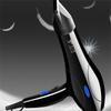 Household Hair Blow Dryer 2200W Black Heat Blower Dryer Beauty Salon Portable Hair Blow
