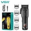 Metal Body Hair Salon LCD Digital Display Hair Clipper Home Men's Electric Hair Clipper Shaving Hair Clipper Life Upgrade Large Capacity Battery