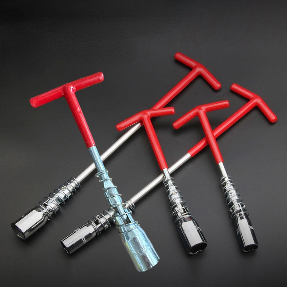 14mm/16mm/21mm Spark Plug Removal Tool Long Extended Socket Spark Plug Wrench Universal Joint Removal Tool for Auto Repair Tool