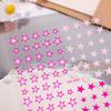 1Pc Color Matching Five-pointed Star Nail Stickers,