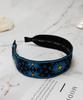 Maia Retro Pearl Headband - Blue