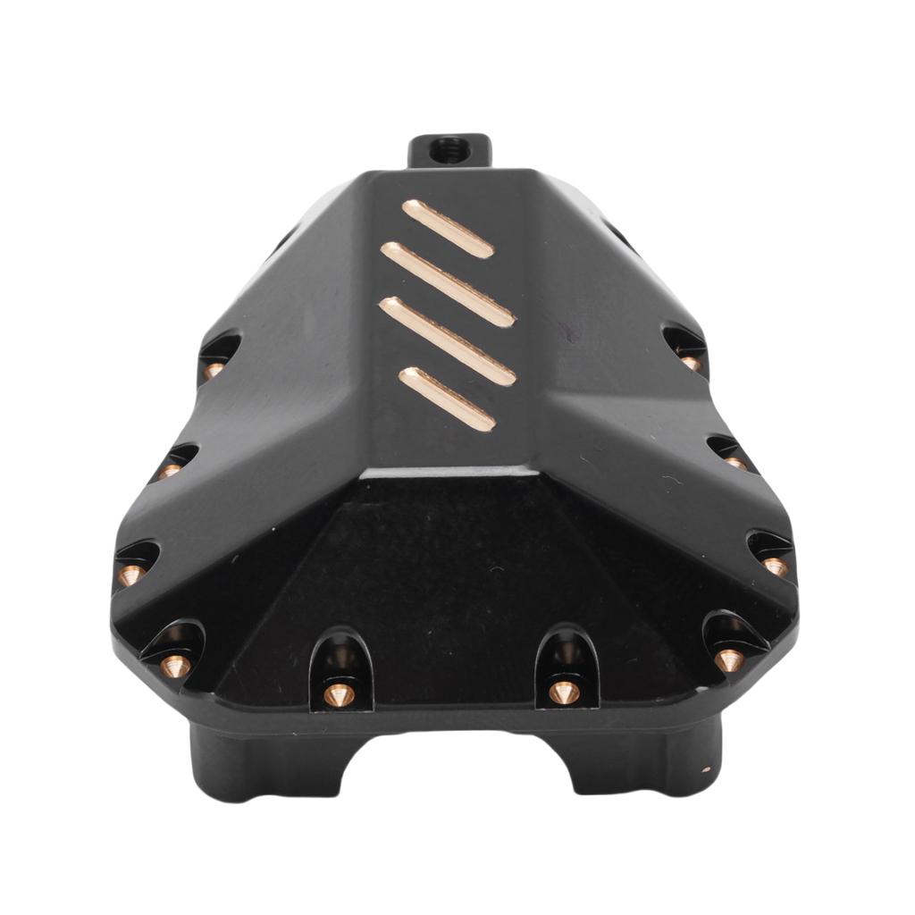 Brass Diff Cover Fit for MK07 RC Crawler Black Gold Front Rear Axle Diff Cover Counterweight