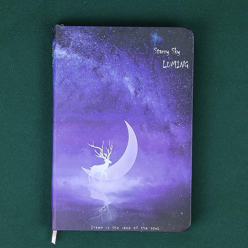 Retro Starry Sky Student Diary: Full-Color Planner Notebook