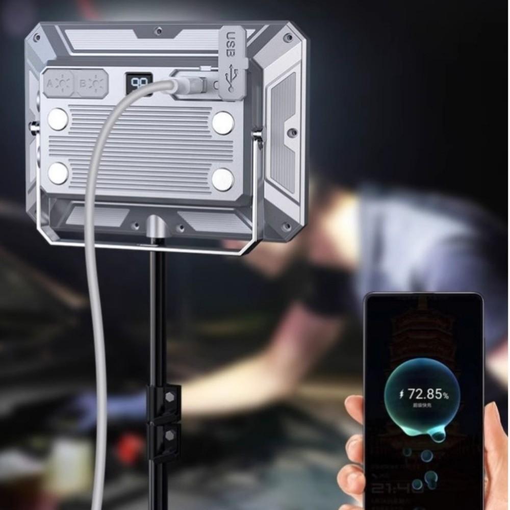 High Power LED Camping Light 50W Emergency Lighting Rechargeable Searchlight  Tent Lighting