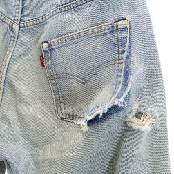 Levi's 80s Straight denim pants Button fly jeans Men's Used
