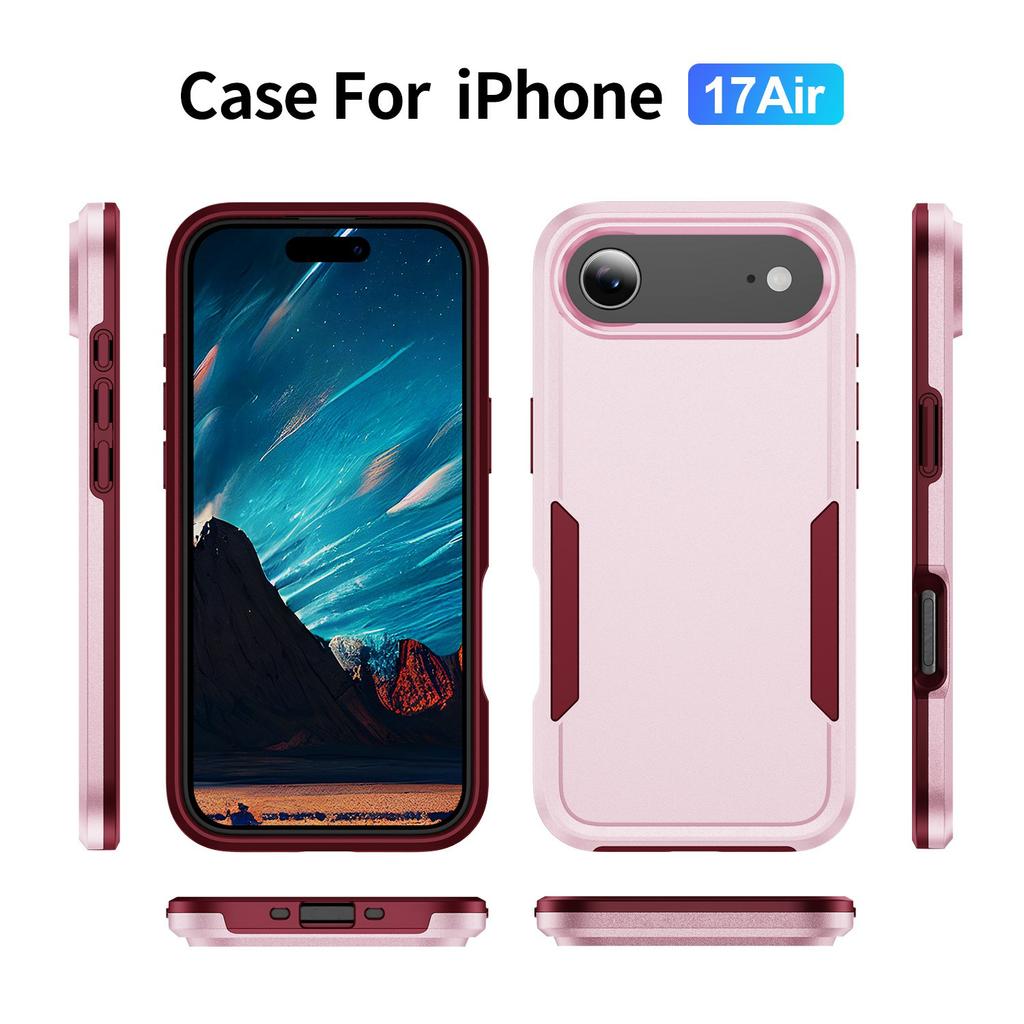 For iPhone Air Case PC + TPU Military Grade Drop Protective Phone Cover