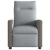 VidaXL Recliner Light Grey Fabric, Armchair, TV Recliner, Stroller, Recliner for People 4104839