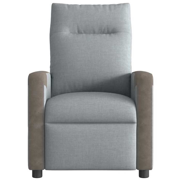 VidaXL Recliner Light Grey Fabric, Armchair, TV Recliner, Stroller, Recliner for People 4104839