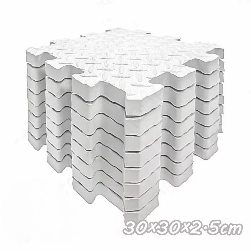 4/8-Piece Pack 2.5cm Thick Baby Play Mat BPA-free Non-slip Baby Crawling Puzzle Mat Children's Activity Mat Suitable for Nursery