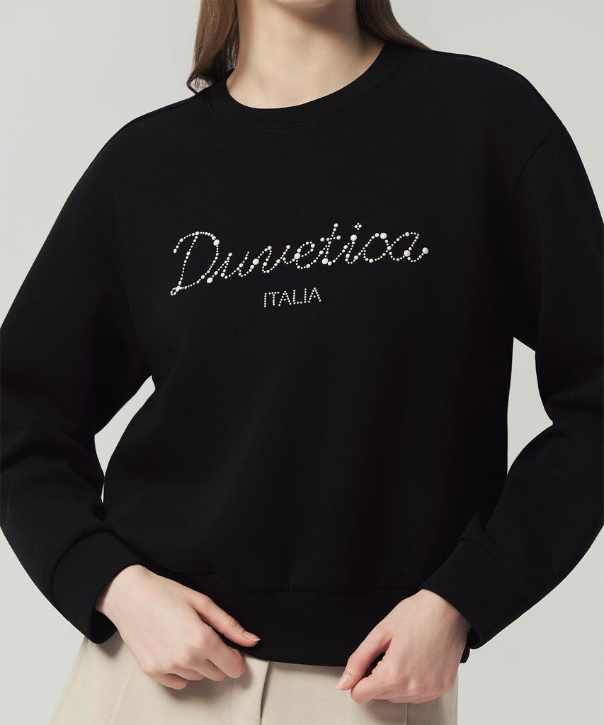 DUVETICA Bellona Sweatshirt (Black) (Women'S Sweatshirt)