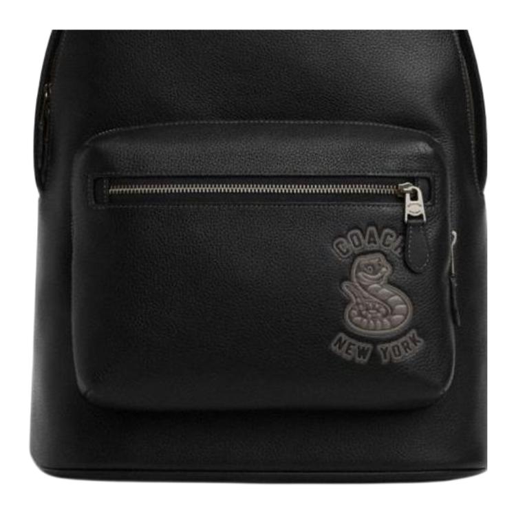 Coach West Year Of The Snake Limited Edition Large Backpack Men backpack Black CY822-QBM2