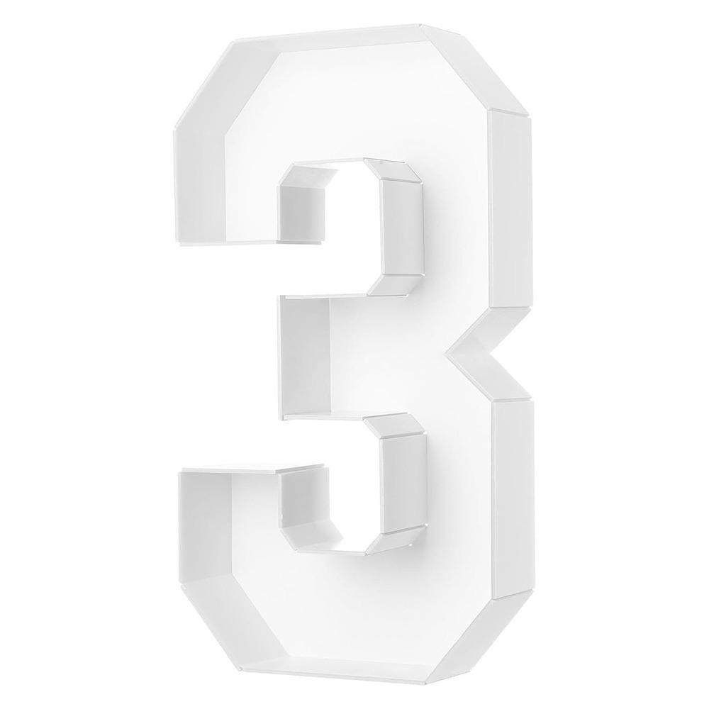 91.5CM Balloon Number Box Numbers 0-9 Marquee Balloon Frame 3D Balloon Frame Baby Shower