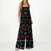Women's Jumpsuit Printed Casual Loose Jumpsuit